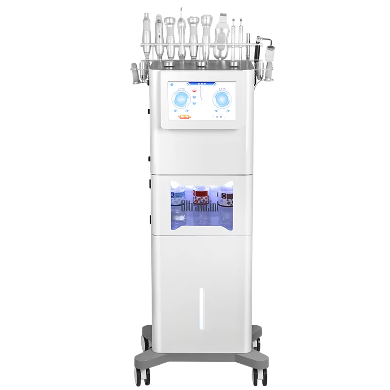 Customized Face Care Machine Beauty Salon Oxygen Deep Cleaning Hydra Dermabrasion Skin Rejuvenation Facial Spa Equipment - im