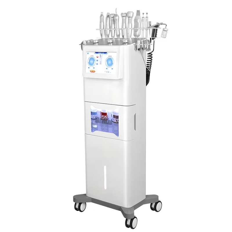 Customized Face Care Machine Beauty Salon Oxygen Deep Cleaning Hydra Dermabrasion Skin Rejuvenation Facial Spa Equipment - im