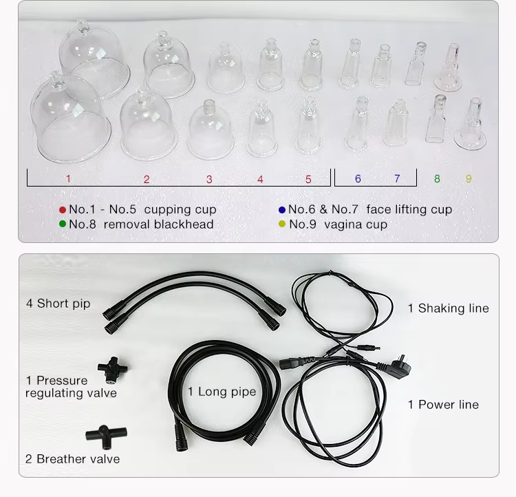 Big Cups Buttocks Enlargement Colombian Vacuum Therapy Cup Butt Lift Machine - image 5