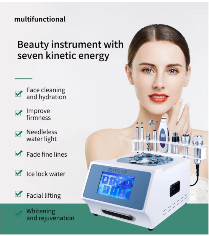 Portable Electric Face Massager 7 in 1 Face Lift Device Red Light Therapy for Face and Neck Skin - image 5
